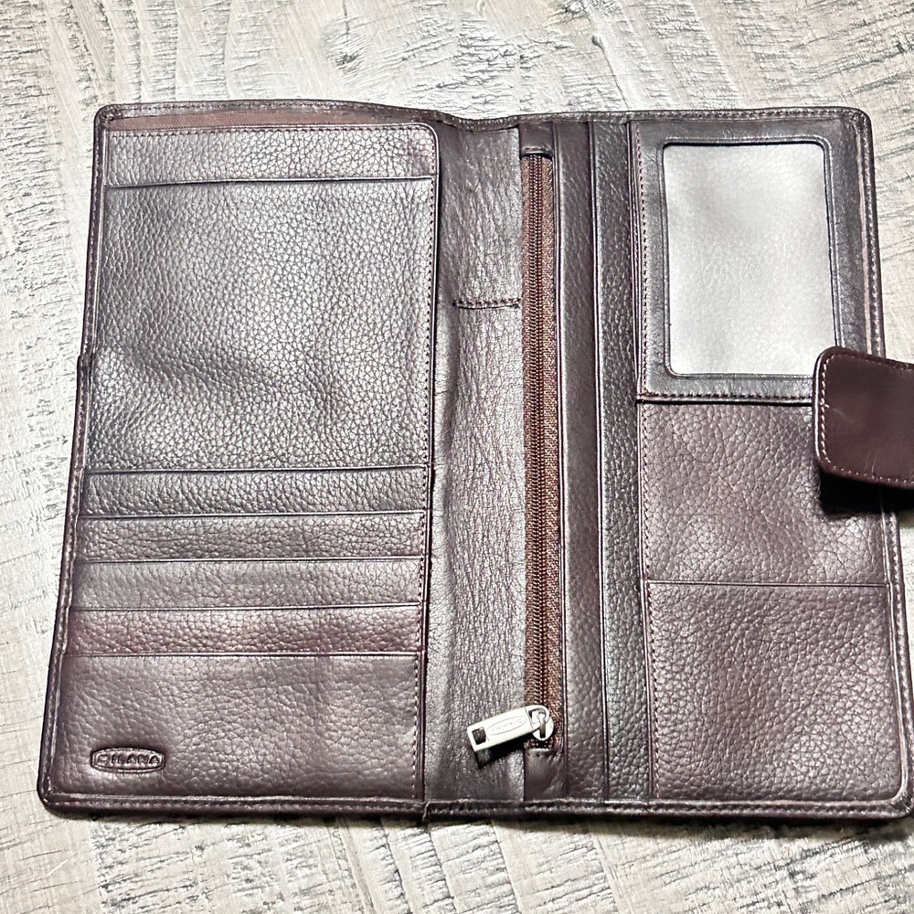 Dilana Dark Brown Leather Wallet